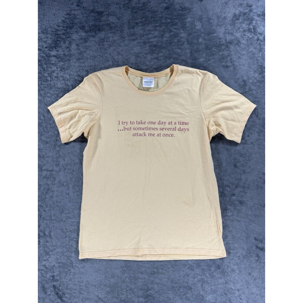 Decorated Originals Women’s XL Short Sleeve I Try To Take One Day At A Time